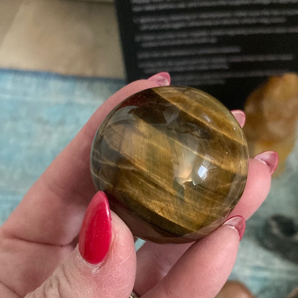 Tiger's Eye Polished Sphere